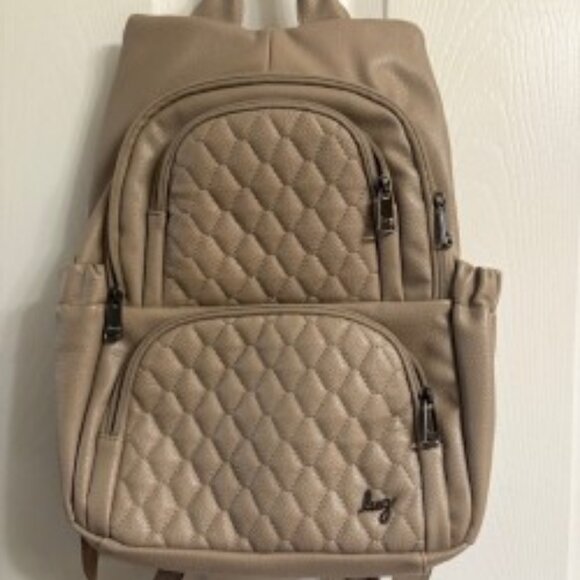 Lug-VL Hatchback Backpack- Sand - EUC with matching Bobsled - Picture 1 of 5